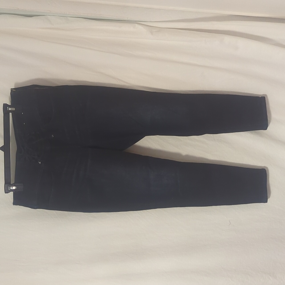 Express corset lace up skinny jeans - Picture 3 of 13